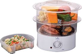La cocina al vapor permite conservar todas las propiedades y vitaminas de los alimentos y. Jata Vapor Vaporera Cocina Sana Con 2 Cestas Capacidad De 3 5 L Deposito 500 Ml Incluye Recipiente Para Arroz O Salsas Jata Amazon Es Hogar