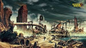 Anarchy Reigns Warrior Sci Fi Anime City Apocalyptic G Wallpaper Background Anime City Anime Scenery Sci Fi Anime
