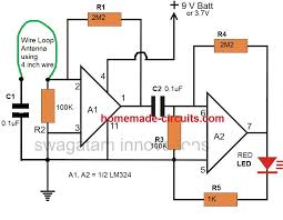 Test of one simple prototipe circuit with ir led using filter for only gold ,it give signal above gold medal buried many years ago. Cellphone Detector Circuit Homemade Circuit Projects