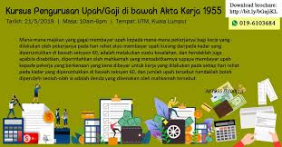 Skim bencana kerja pekerja asing. Kursus Akta Kerja 1955 Beitrage Facebook