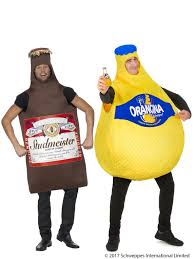 Costume Di Coppia Bottiglia Di Orangina E Bottiglia Di Birra Costume Bottiglia Di Orangina Questo Vestito Rapp Bottiglie Di Birra Costumi Di Coppia Coppie