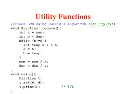 Int gcd( int a, int b ) {. C Classes Data Abstraction Ppt Video Online Download