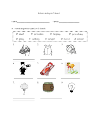 0%0% found this document useful, mark this document as useful. Bahasa Malaysia Tahun 1 Kata Nama Am
