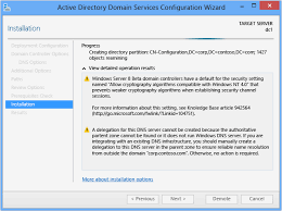 Install A New Windows Server 2012 Active Directory Forest Level 200 Microsoft Docs