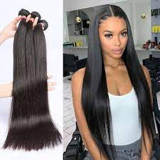 Natural Color Peruvian Hair Weave 3 Bundles Straight 100 Human Hair Extensions Ebay Peruvian Hair Weave Weave Hairstyles Human Hair Weave Extensions