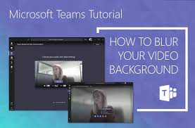 Being able to use custom backgrounds in microsoft teams isn't available to everyone. Microsoft Teams How To Blur Your Video Background Pei
