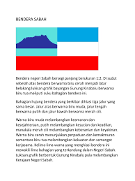 Jln mat salleh, 88590 kota kinabalu, sabah, malaysia. Sabah Flag For Sivik Form 4