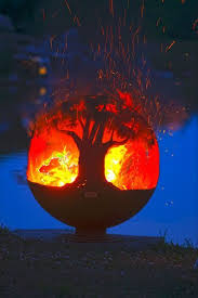 Feuerkugeln Von The Fire Pit Gallery Metallfeuerstelle Feuerstellen Im Freien Feuerstelle Garten