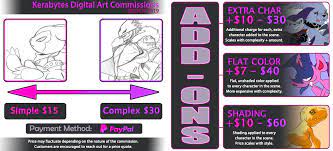Just doing commission work at college and trying to keep up on my favorite shows. Digital Sketch Commissions Sheet By Kerabytes On Deviantart