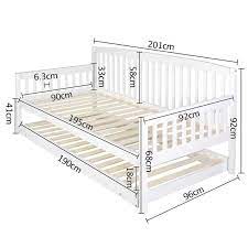 Wooden Sofa Daybed Frame W Foldable Yatak Tasarimlari Palet Mobilya Kendin Yap Mobilya