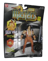 Let's begin elsewhere in the story. Wmac Masters James Webster Great Wolf Bandai Figure W One Arm Club Swing Walmart Com Walmart Com