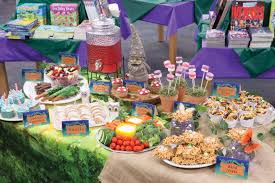 Serve Snacks With The Enchanted Forest Theme In Mind Snail Roll Up Sandwiches Rabbit Food Veggie Tr Scholastic Book Fair Enchanted Forest Book Enchanted Book