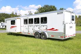 Built using only high grade steel and high quality components, a valley trailer is designed to deliver your valuable cargo safely time and again. Horse Trailer In London Oh Aluminum Horse Trailer Coughlin Shadow Trailers