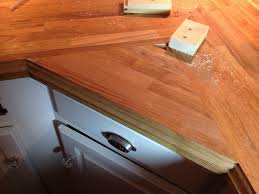 Stick A Fork In Them The Ikea Butcher Block Counters Are Done Old Town Home Ikea Butcher Block Butcher Block Counter Butcher Block