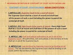 As criminal contempt is a crime in the ordinary sense, such contempt charges are punitive—involving fines or imprisonment—and are separate from the underlying case being heard. Insights Into Editorial A Motorcycle And The Art Of Court Management Insightsias