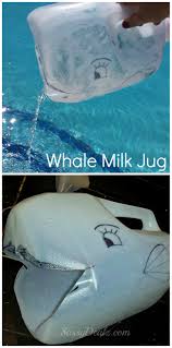 Diy Whale Milk Jug Kid S Craft Great For Water Play Crafty Morning Milk Jug Crafts Whale Crafts Sunday School Crafts