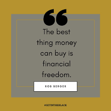 Financial literacy, also referred to as financial capability, means having the capacity, based on knowledge, skills and access, to manage your financial resources effectively. The Best Thing Money Can Buy Is Financial Freedom Rob Berger Getintheblack S Financial Freedom Quotes Financial Planning Quotes Monday Motivation Quotes