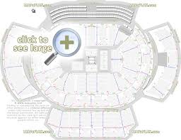 Philips Arena Seat Row Numbers Detailed Seating Chart