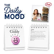 the daily mood desk flip chart makes an amazing gift for all