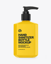 Download Hand Sanitizer Bottle Mockup In Bottle Mockups On Yellow Images Object Mockups PSD Mockup Templates