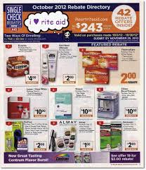 The Rite Aid Rebate Directory For October Is Posted Rite Aid 10 Things The Rite