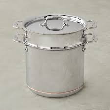 All Clad Copper Core Pasta Pentola Williamssonoma In 2020 All Clad Boiling Pasta Cookware Set
