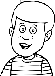 Download or print this amazing coloring page: Boy Coloring