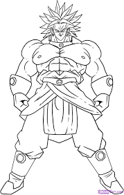 Dragon ball z coloring page to download : Free Printable Dragon Ball Z Coloring Pages For Kids