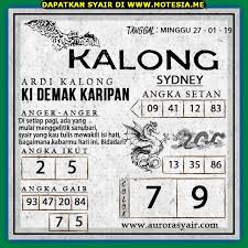 Kode Syair Sd Minggu 27 Januari 2019 Kode Syair Sgp Hk Sd Motesia