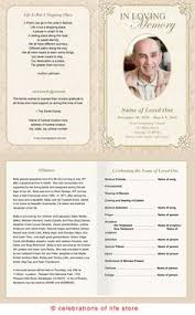 You can simply browse through our massive selection of templates, choose one that fits the theme. 10 Best Memorial Program Ideas Memorial Program Funeral Program Template Program Template