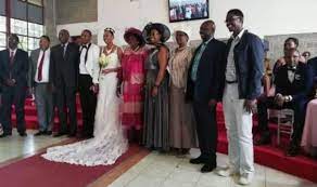 Her daughter is a youtuber, and she recently hosted her and guardian angel for… Dp Ruto Cracks Joke Waitutu Daughter Wedding