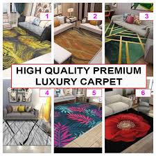 23 dekorasi hiasan ruang tamu terbaik 2019 desain rumah minimalis 2019. Ready Stock My Carpet Living Room Large Karpet Ruang Tamu 5d Waterproof Home Deco Premium Luxury Brand Mewah Shopee Malaysia