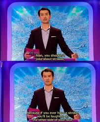 No more cake for breakfast?.that'll be tricky during lockdown.live from glasgow's clyde auditorium (in 2010, when it was filmed): Strokes Comedians Jimmy Carr Laugh