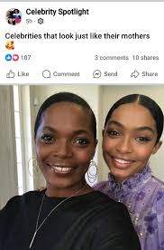 CELEBRITY MOTHER & DAUGHTERS who are TWINNING!