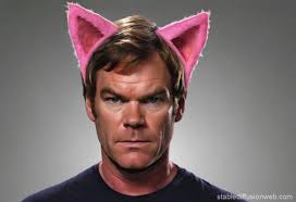dexter morgan with pink cat ears Prompts