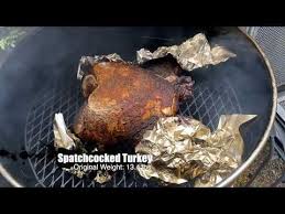 Spatchcocked Turkey On The Drum Smoker Youtube Drum Smoker Bbq Guru Pit Barrel Cooker