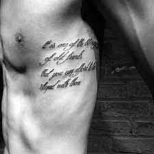 40 Rib Quote Tattoo Designs For Men Reminder Ink Ideas Rib Tattoo Quotes Tattoo Quotes For Men Tattoo Quotes
