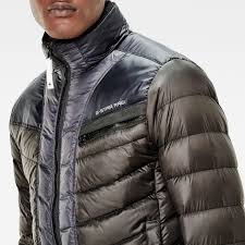 Attacc Down Colorblock Jacket Raven G Star Raw In 2020 Color Block Jacket Jackets Mens Jackets