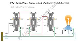 3 way switches electrical 101. How To Wire A 4 Way Switch With Diagrams And Pdf Electric Problems