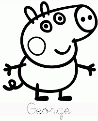 Download this adorable dog printable to delight your child. 13 Pics Of Peppa Pig Family Coloring Pages Peppa Pig Coloring Coloring Home