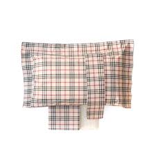 Vendita lenzuola online firmate le lenzuola matrimoniali o a due piazze hanno come misura standard di 250×290 cm, mentre il sotto è. Lenzuola Matrimoniali In Stile Burberry Clan By Tessitura Randi