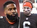 Browns cut Odell Beckham Jr. after his father posted video ripping QB Baker  Mayfield