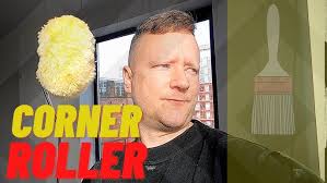 Cutting in with a "CORNER ROLLER"