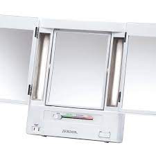 The absolutely lush mirror features a swiveling vertical rotation, multiple magnifications, and a touch dimmer to control the leds that entirely encompass the middle. 14 Best Lighted Makeup Mirrors 2021 The Strategist