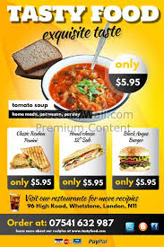 Restaurant Flyer Templates In 2020 Restaurant Flyer Food Food Poster