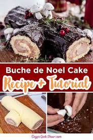 Tis The Season To Make A Yule Log Cake Recipe Yule Log Cake Yule Log Recipe Log Cake