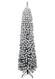 King Of Christmas 12 Foot Prince Flock Pencil Slim Artificial Christmas Tree Pre Lit With 650 Ul Warm White Led Lights Flocked Snow Buy Online In Bosnia And Herzegovina At Bosnia Desertcart Com Productid Shop for slim christmas pre lit online at target. desertcart