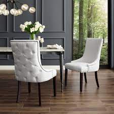 I am going to be showing you how i reupholstered my chairs i got off of marketplace with drop cloth. White Leather Dining Room Set Off 58