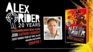 People said alex looked quite like him. Stormbreaker Read Along With Anthony Horowitz News Anthony Horowitz