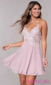Short Homecoming Embroidered Lace Mauve Dress Lace Bodice Dresses Homecoming Dresses Short Junior Prom Dresses